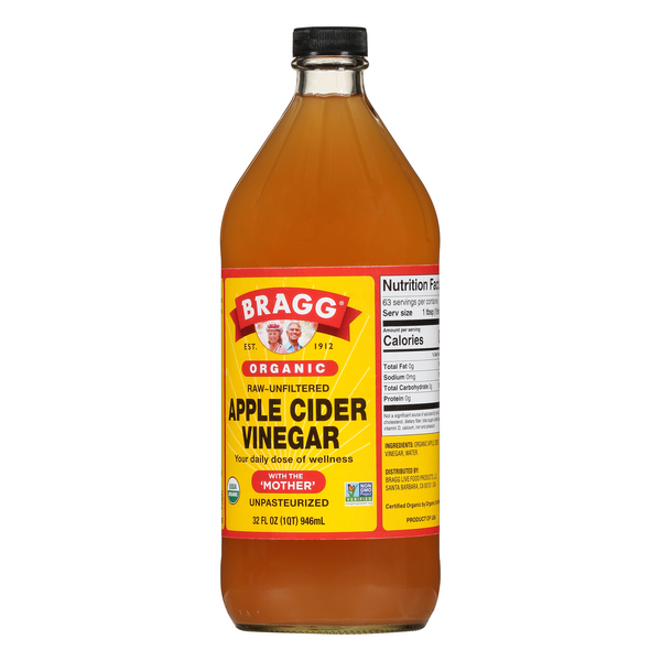 Bragg Apple Cider Vinegar Organic Hy Vee Aisles Online Grocery Shopping