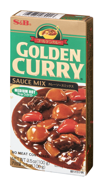 S&B Golden Curry Sauce Mix - Hot