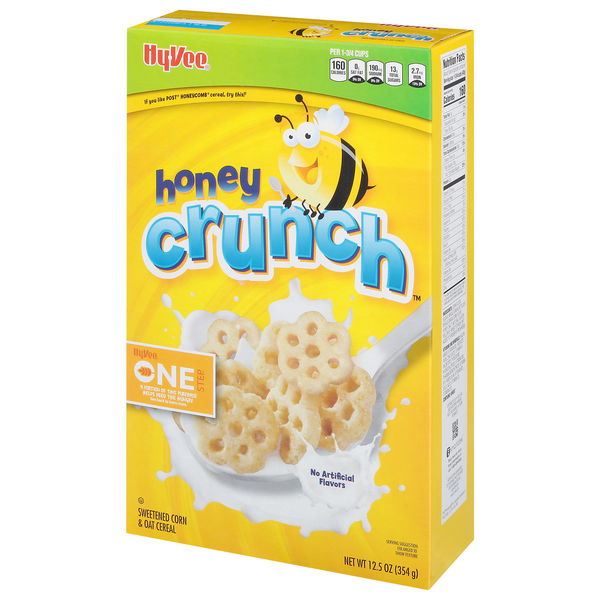 Hy Vee One Step Honey Crunch Cereal