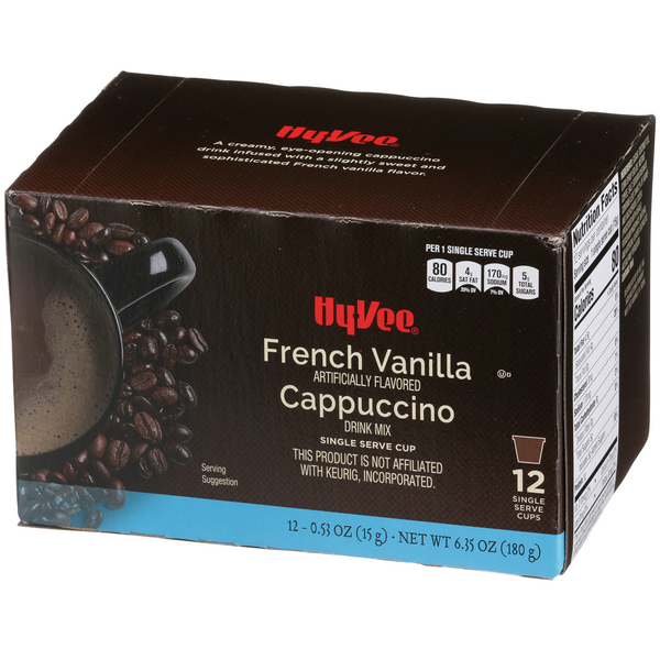 Hy-Vee French Vanilla Cappuccino Single 
