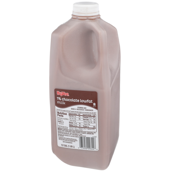 Hy-Vee 1% Chocolate Lowfat Milk | Hy-Vee Aisles Online Grocery Shopping