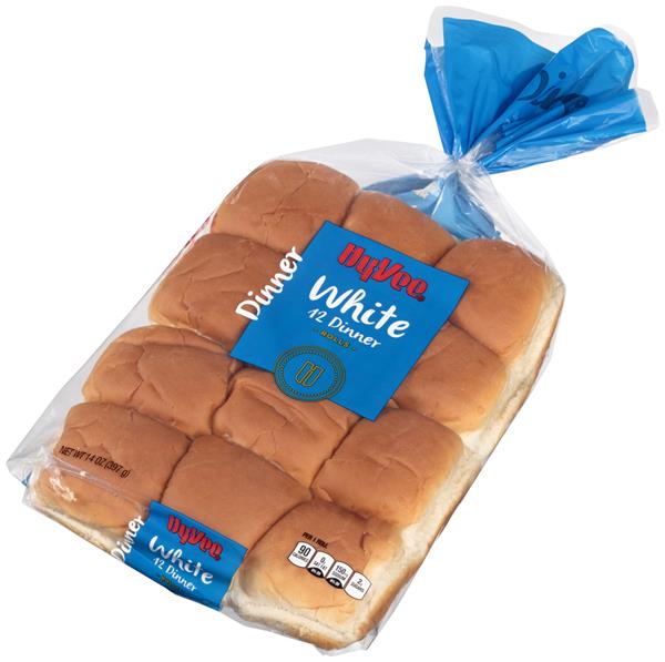 HyVee White Dinner Rolls 12 Count HyVee Aisles Online Grocery Shopping