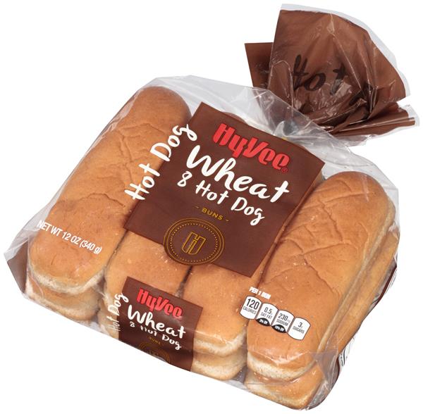 HyVee Wheat Hot Dog Buns 8Ct HyVee Aisles Online Grocery Shopping