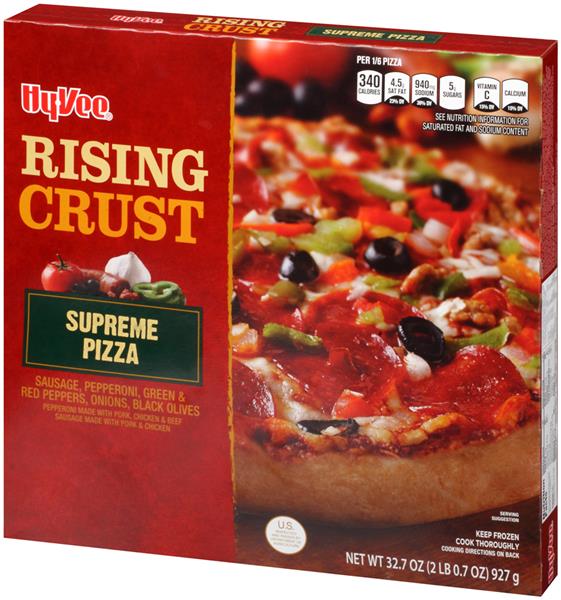 HyVee Rising Crust Supreme Pizza HyVee Aisles Online Grocery Shopping