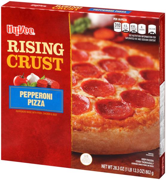 Hy Vee Rising Crust Pepperoni Pizza Hy Vee Aisles Online Grocery Shopping