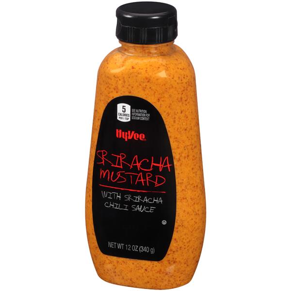 HyVee Sriracha Mustard With Sriracha Chili Sauce HyVee Aisles