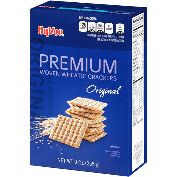 HyVee Premium Woven Wheat Original Crackers HyVee Aisles Online