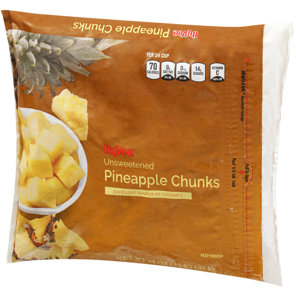 Great Value Pineapple Chunks, 48 oz (Frozen)