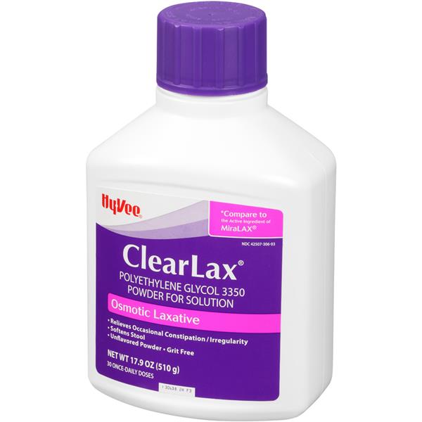 Clearlax Ingredients