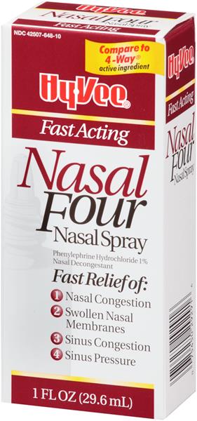 four way nasal spray