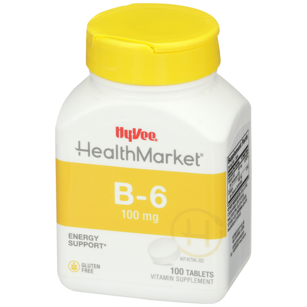 Luidruchtig Voorstel Onderzoek Hy-Vee HealthMarket Vitamin B6 100mg Tablets | Hy-Vee Aisles Online Grocery  Shopping
