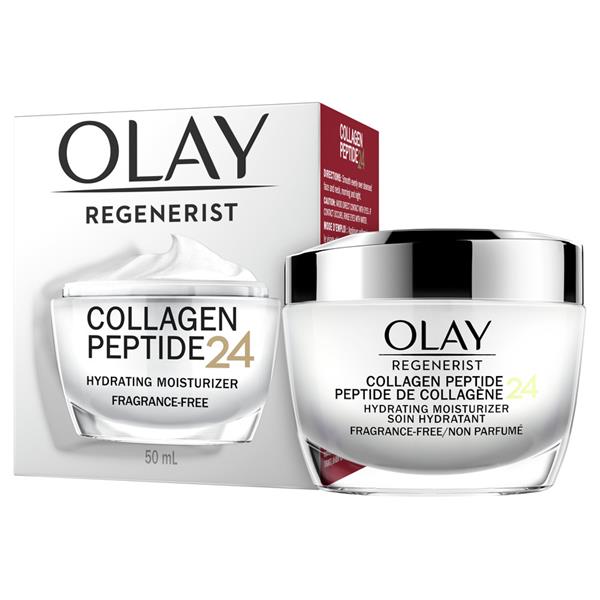 Olay Regenerist Collagen Peptide 24 Hydrating Moisturizer, Fragrance ...