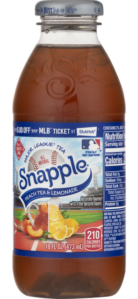 Snapple Peach Tea  Hy-Vee Aisles Online Grocery Shopping