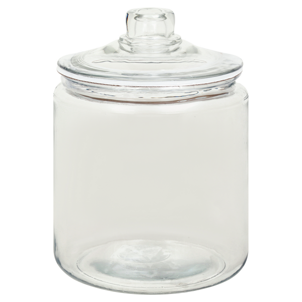 Large 1 gal Cookie Jar w/ Glass Lid by Anchor Hocking at Fleet Farm