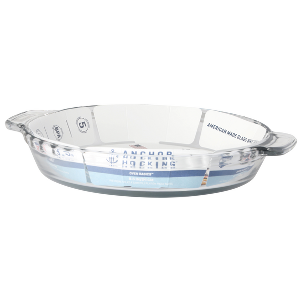 Anchor Hocking 9 Deep Dish Pie Plate with Handles - Austin, Texas —  Faraday's Kitchen Store