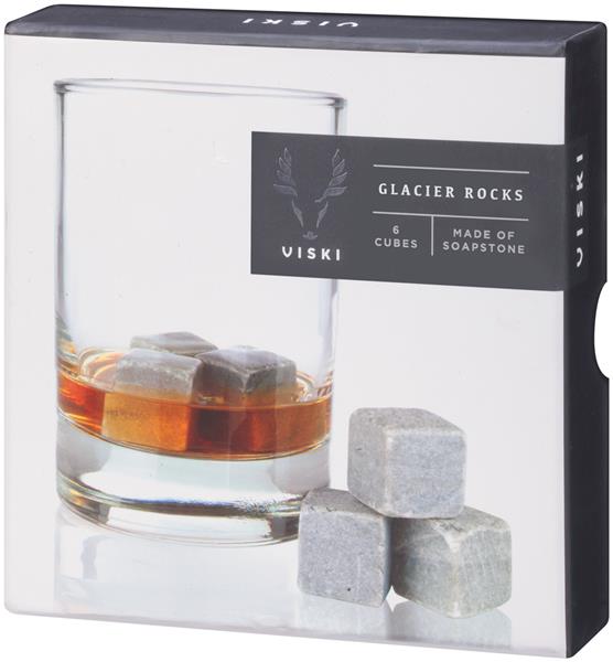 Viski Glacier Rocks - Hexagonal Ice Cubes (Set of 4)