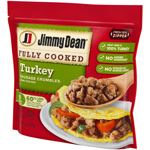 Jimmy Dean Turkey Sausage Crumbles HyVee Aisles Online Grocery Shopping