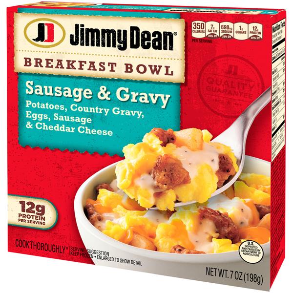 Jimmy Dean Sausage & Gravy Breakfast Bowl | Hy-Vee Aisles ...