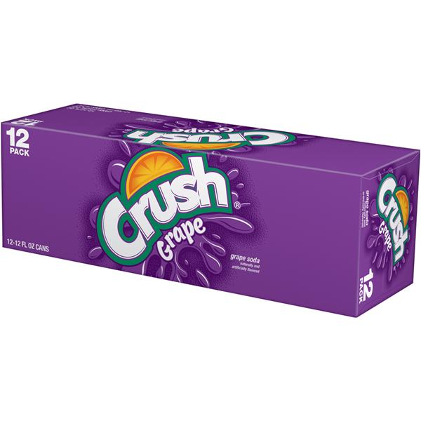 Crush Grape Soda 12 Pack Hy Vee Aisles Online Grocery Shopping
