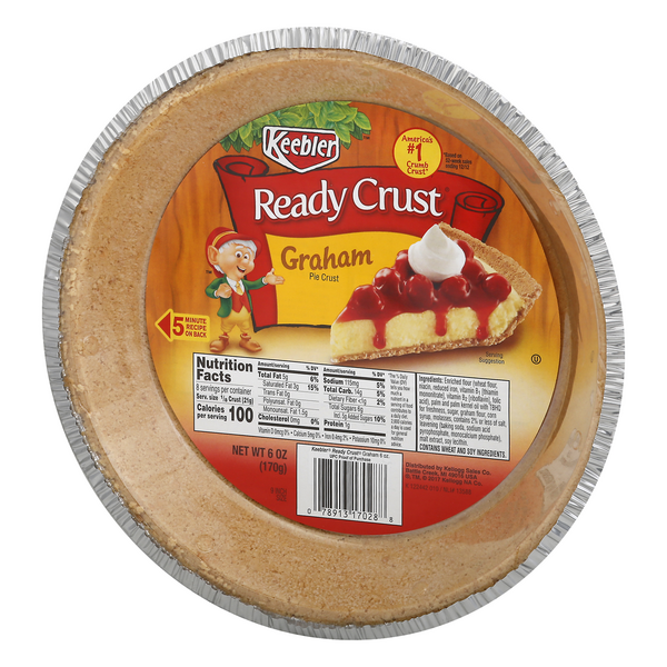 Keebler Ready Crust Graham Pie Crust