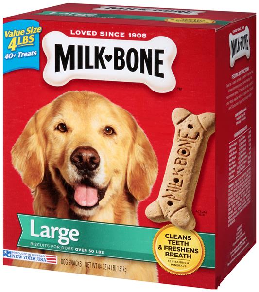 Milk Bone Large Biscuits for Dogs over 50 lbs HyVee Aisles Online Grocery Shopping