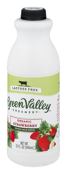 Green Valley Organics Kefir, Whole Milk, Lactose Free, Organic