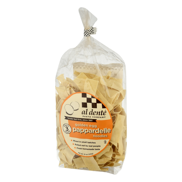 Al Dente Golden Egg Pappardelle Noodles