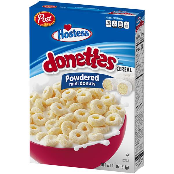 Post Hostess Powdered Mini Donuts Cereal HyVee Aisles