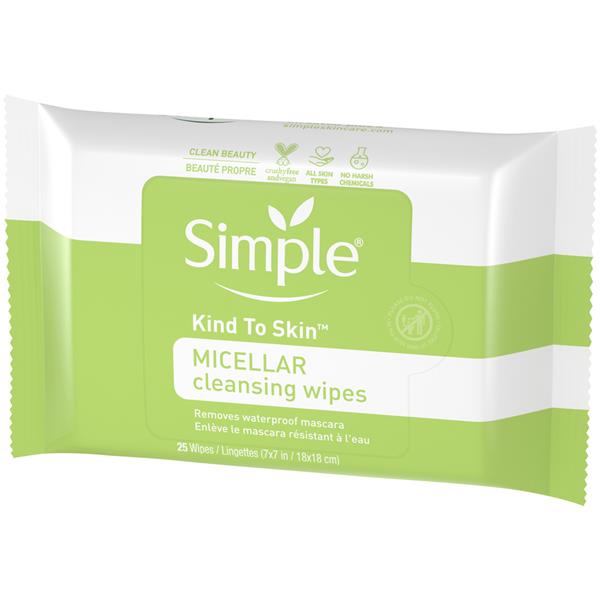 Simple Micellar Cleansing Wipes HyVee Aisles Online Grocery Shopping