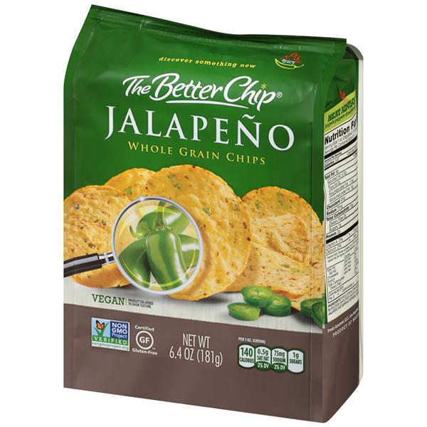 The Better Chip Jalapeno Whole Grain Chips HyVee Aisles Online