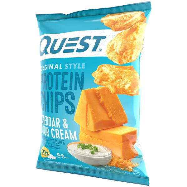 Quest Protein Chips Ceddar & Sour Cream Flavor HyVee Aisles Online Grocery Shopping