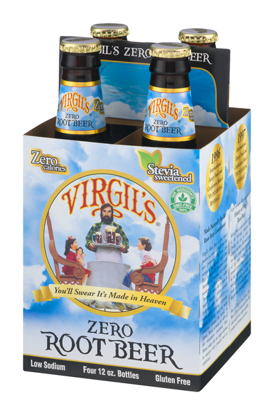 Virgil's Zero Cal Root Beer 4Pk | Hy-Vee Aisles Online Grocery