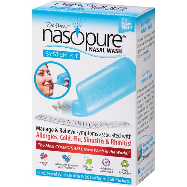 Dr. Hana's Nasopure Nasal Wash System Kit | Hy-Vee Aisles Online ...