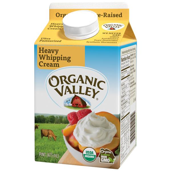 Organic Valley Ultra Pasteurized Heavy Whipping Cream | Hy-Vee Aisles ...