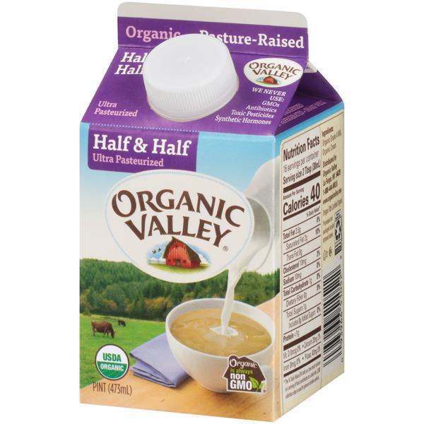 Organic Valley Half & Half HyVee Aisles Online Grocery Shopping