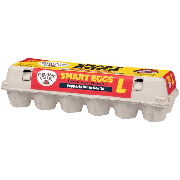 Organic Valley Omega3 Large Brown Eggs HyVee Aisles Online Grocery