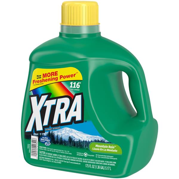 XTRA Mountain Rain Concentrated Laundry Detergent 116 Loads HyVee
