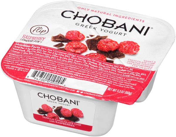 Chobani Flip Raspberry Choco Fix Low-Fat Greek Yogurt | Hy-Vee