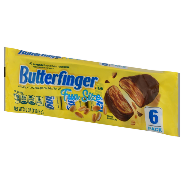 Butterfinger Fun Size Candy Bars 6-0.65 oz. Bars | Hy-Vee Aisles Online ...