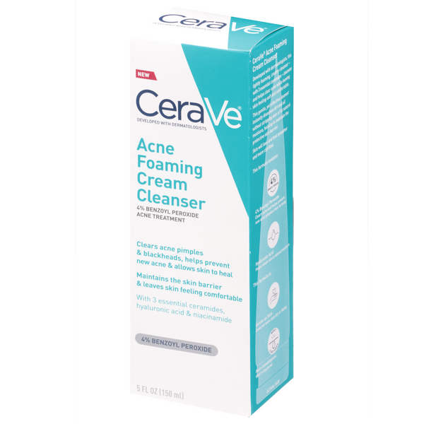 Cerave Acne Foaming Cream Cleanser 0.34 Fl Oz Sample Exp 04/24