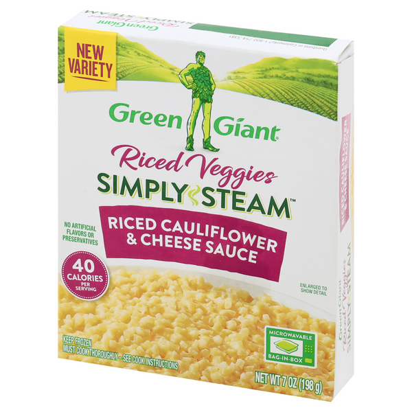 Simply Steam Riced Cauliflower 
