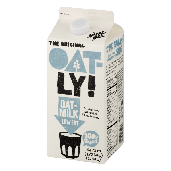 OATLY Oat Milk Low-Fat | Hy-Vee Aisles Online Grocery Shopping