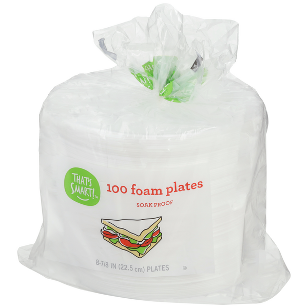 That's Smart! Foam Plates Soak Proof  Hy-Vee Aisles Online Grocery Shopping