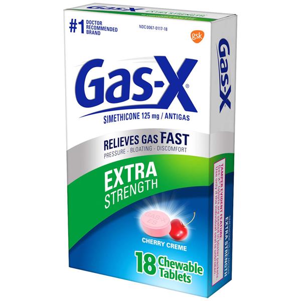 Gas-X Chewables Extra Strength Cherry Creme | Hy-Vee Aisles Online ...