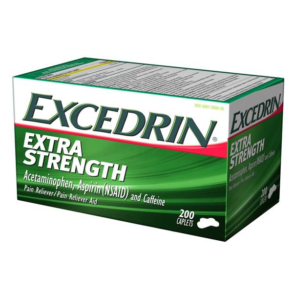 Excedrin Extra Strength Acetaminophen, Aspirin (NSAID) and Caffeine