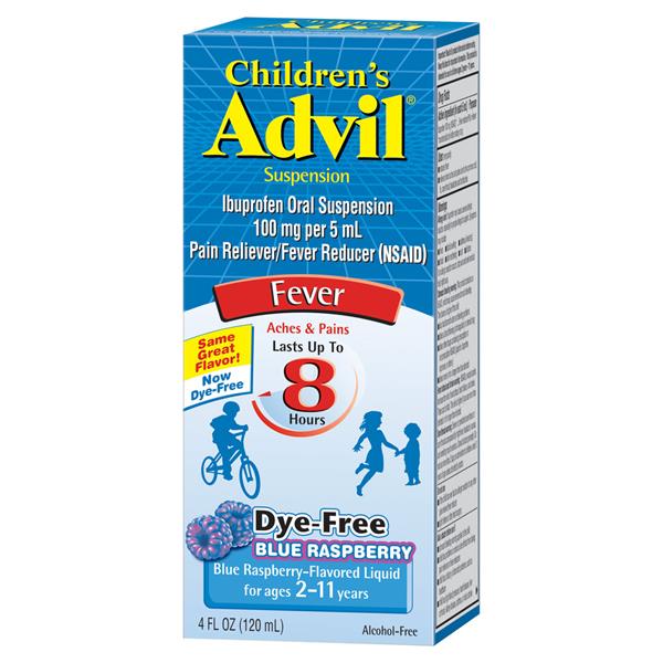 Children's Advil Suspension Blue RaspberryFlavored HyVee Aisles