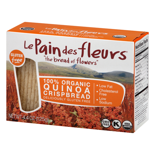 Le Pain De Fleurs Organic Ancient Grains Crispbread
