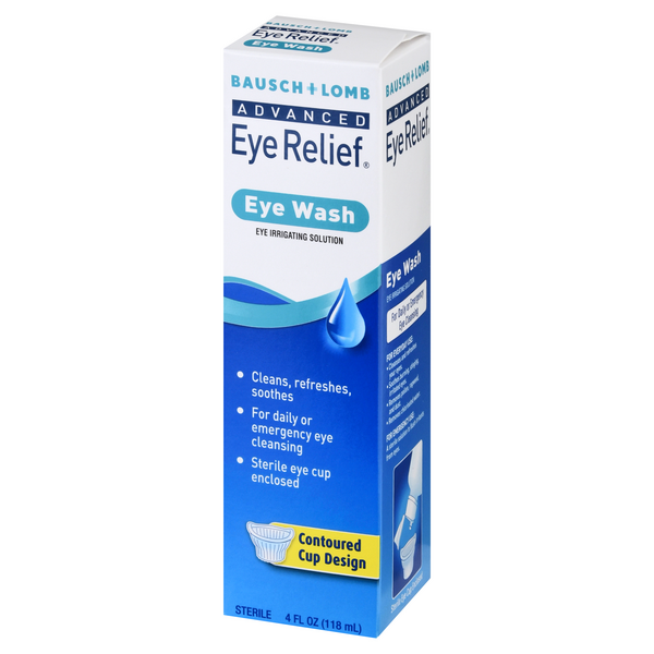 Bausch + Lomb Eye Wash, Advanced | Hy-Vee Aisles Online Grocery Shopping