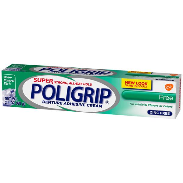 Super Poligrip Free Denture Adhesive Cream HyVee Aisles Online Grocery Shopping