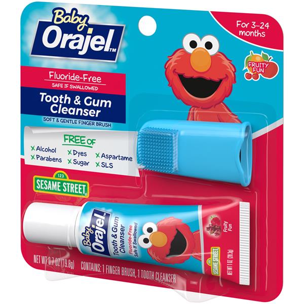 Baby Orajel Tooth &amp; Gum Cleanser Fruity Fun HyVee